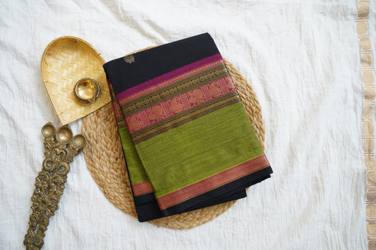 Chettinad handloom Cotton Saree PC16091