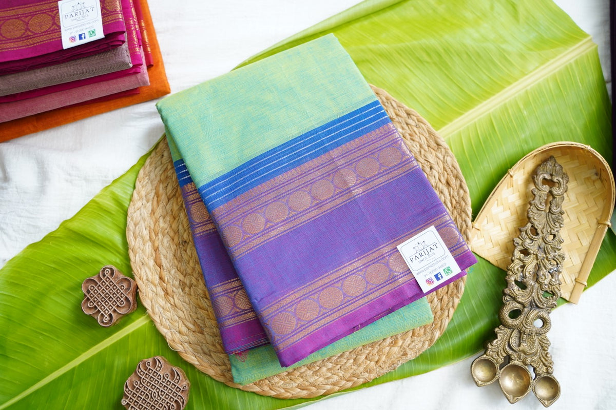 Chettinad handloom Cotton Saree PC18068