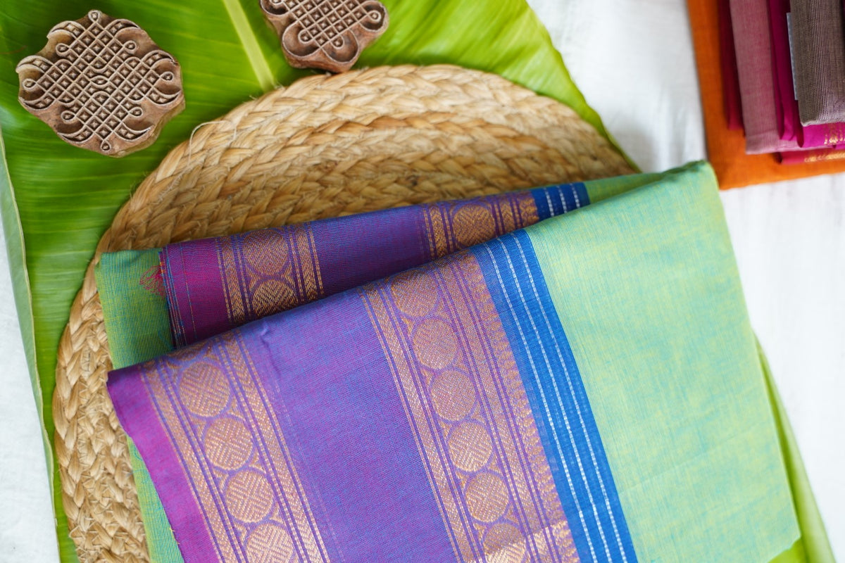 Chettinad handloom Cotton Saree PC18068