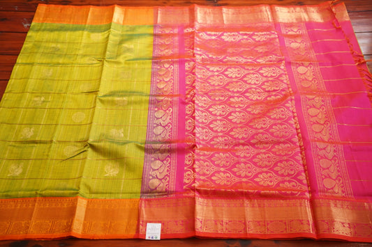 Kanchi Handloom Silk Cotton Saree PC11815