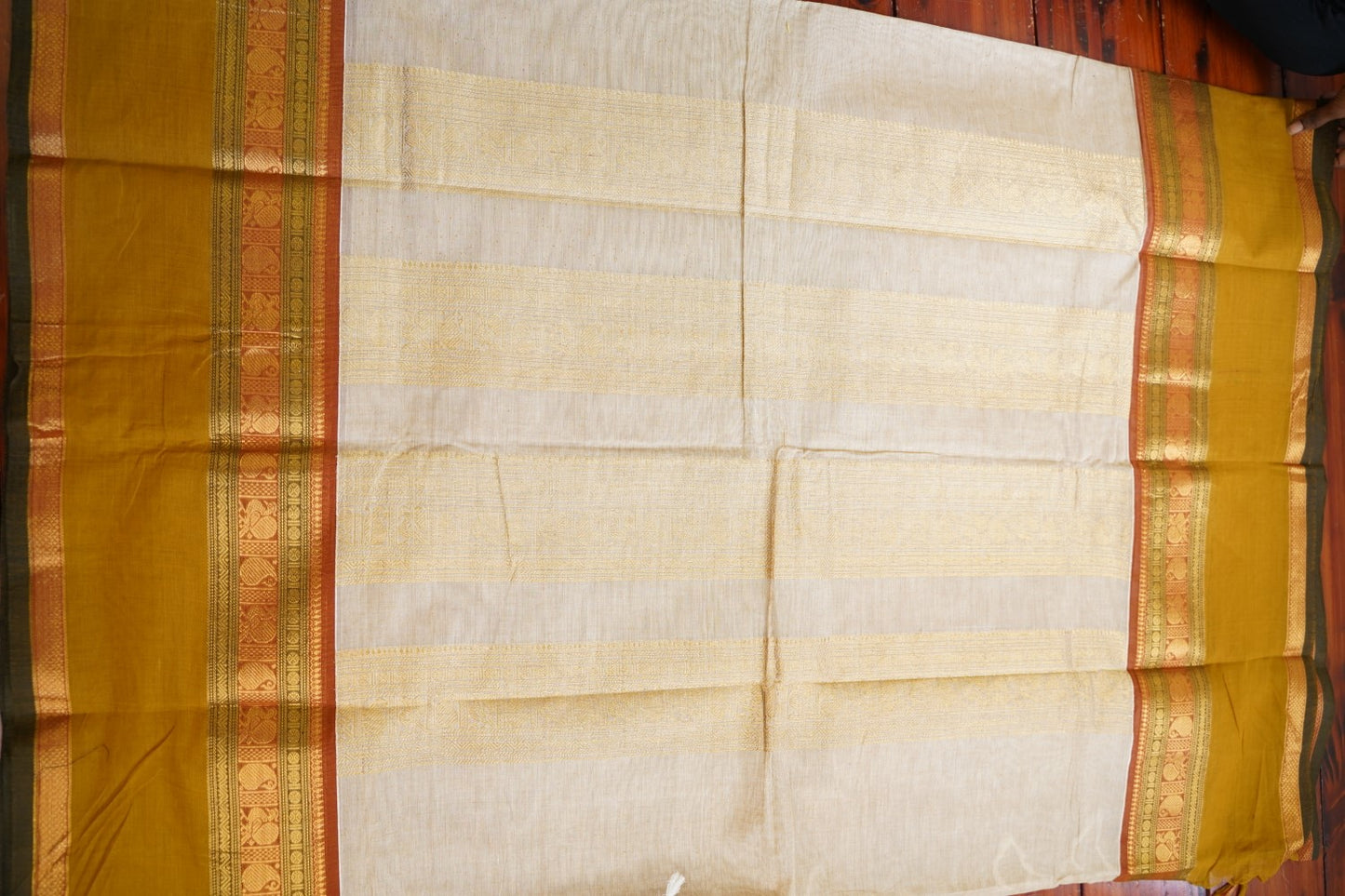 Chettinad handloom Cotton Saree PC16094