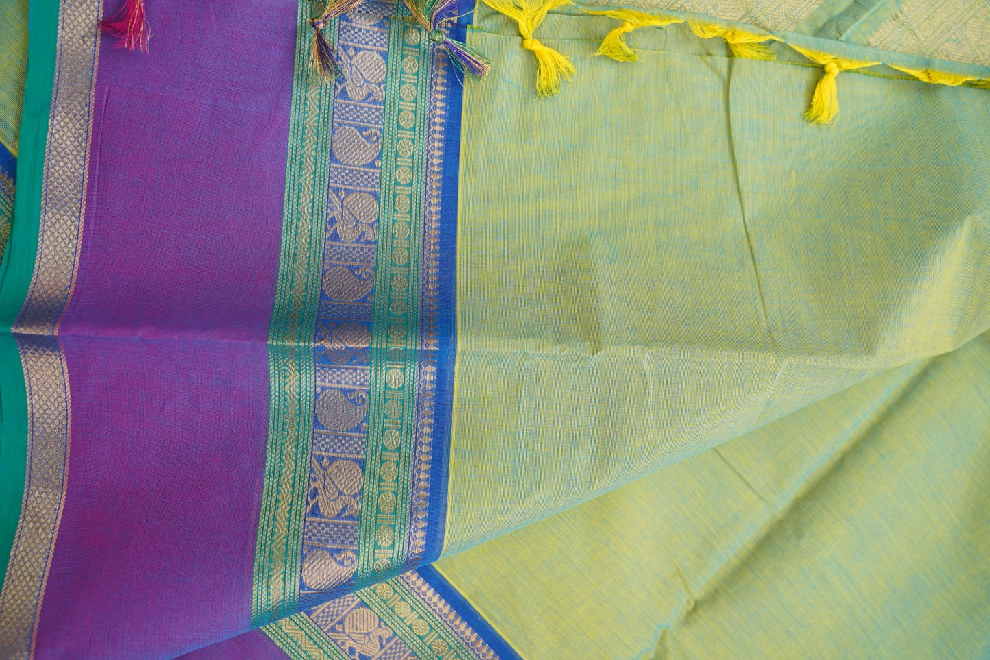 Chettinad handloom Cotton Saree PC16096