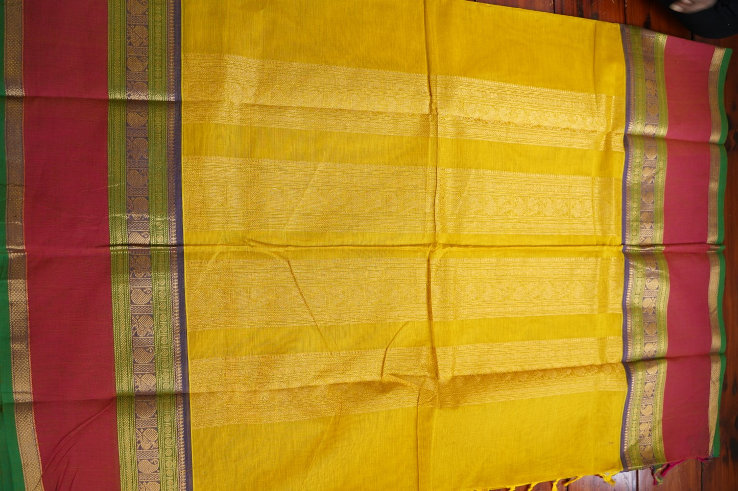 Chettinad handloom Cotton Saree PC16095
