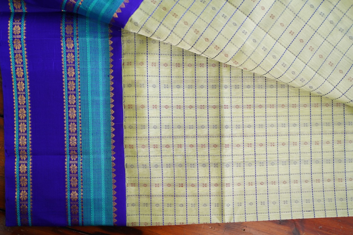 Kanchi Handloom Silk Cotton Saree PC17176