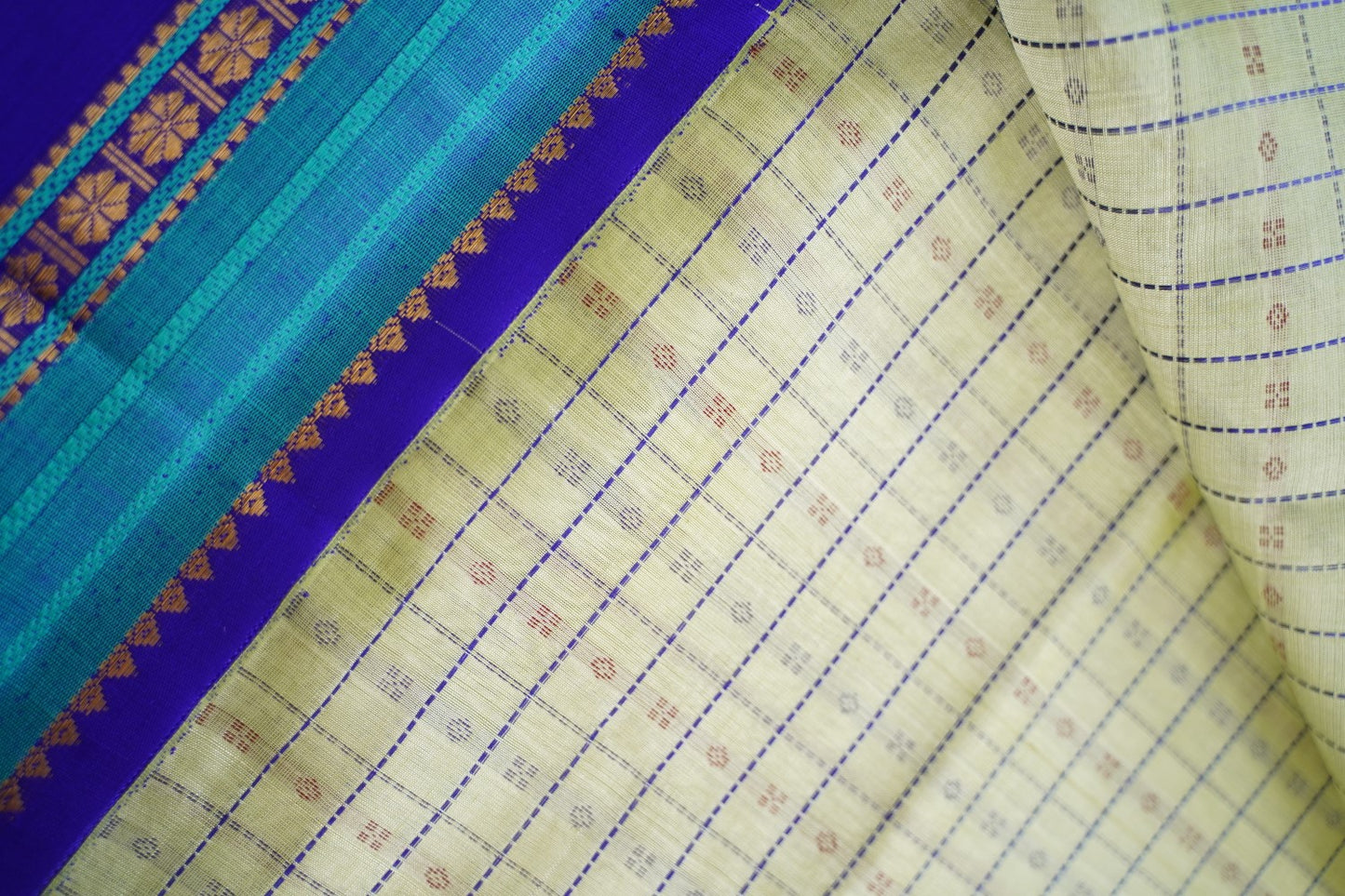 Kanchi Handloom Silk Cotton Saree PC17176