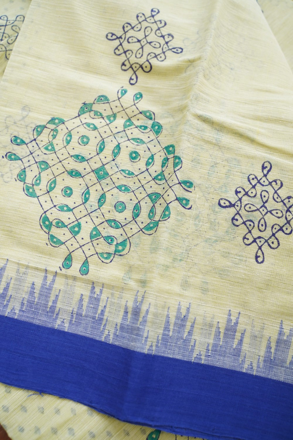 Ponduru handloom Cotton Saree  PC16109