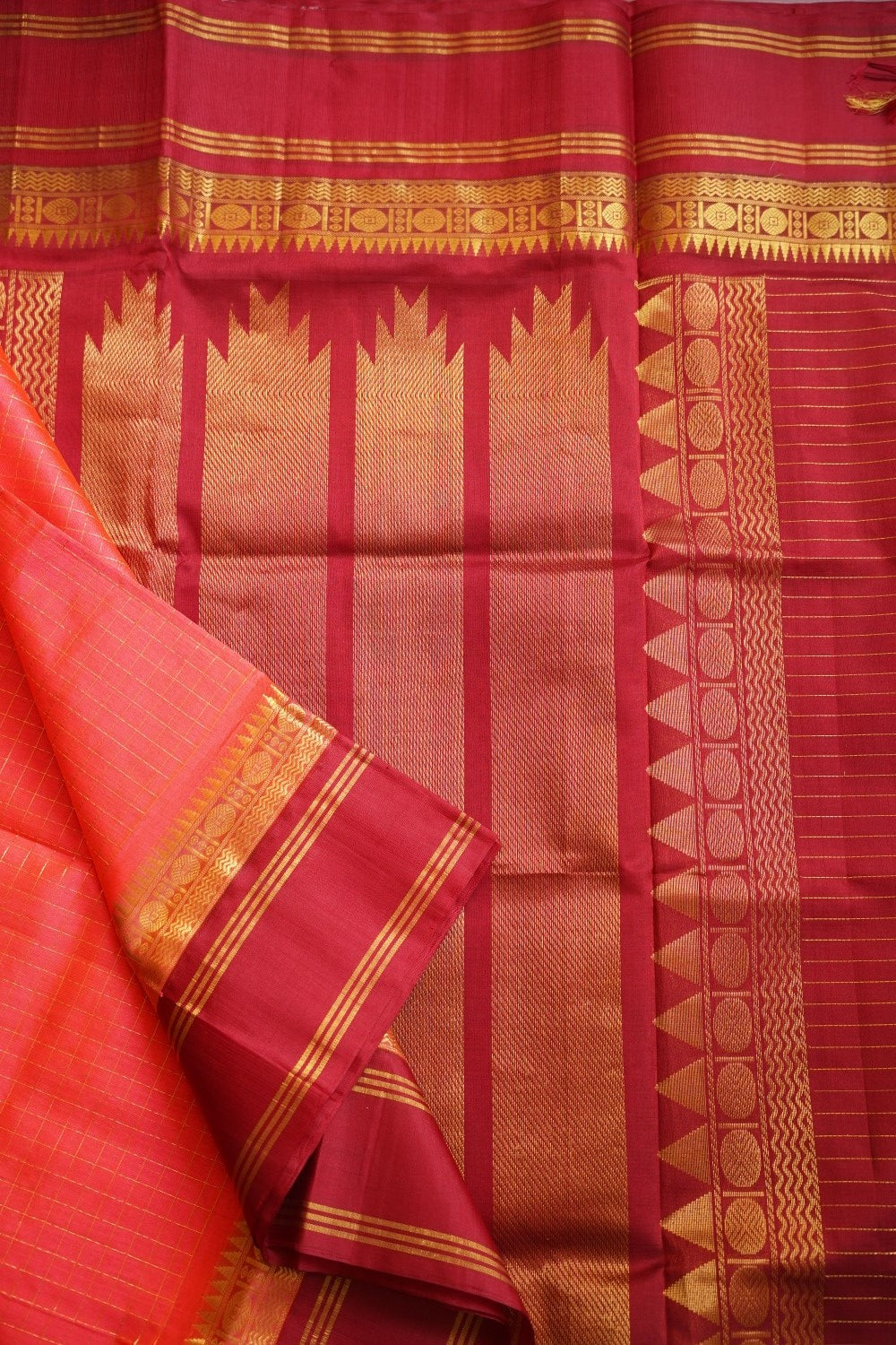Kanchi Handloom Silk Cotton Saree PC11809