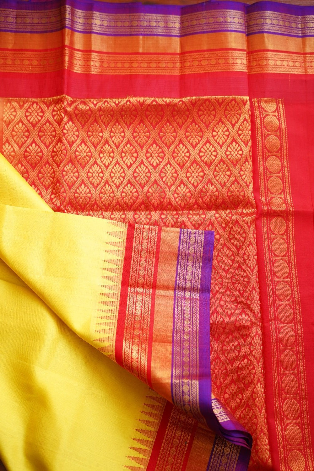 Kanchi Handloom Silk Cotton Saree PC11812