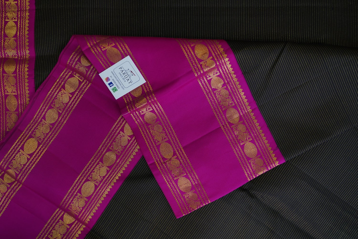 Pure Vairaoosi Kanchi Silk Saree -PC14432