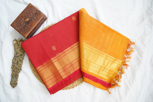 Kanchi Handloom Silk Cotton Saree PC16111