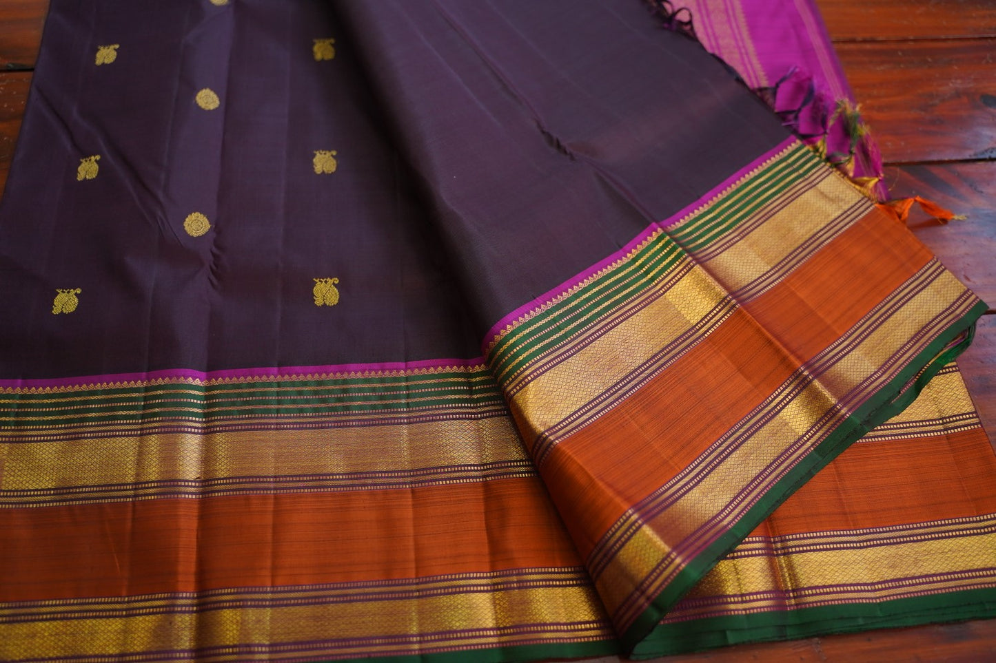 Pure Kanchi Silk Saree PC17182