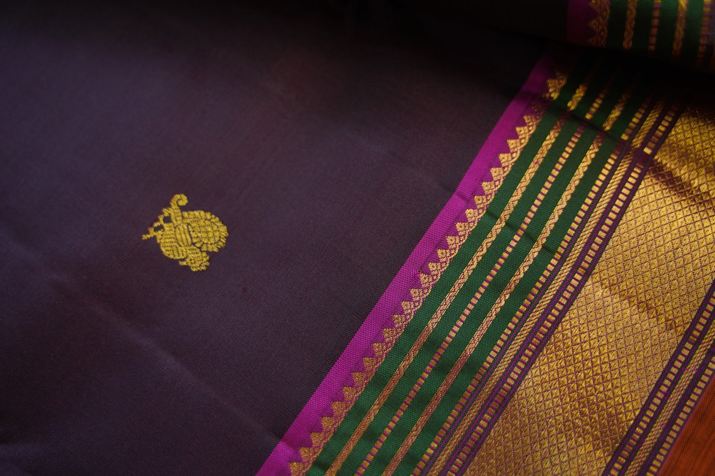 Pure Kanchi Silk Saree PC17182