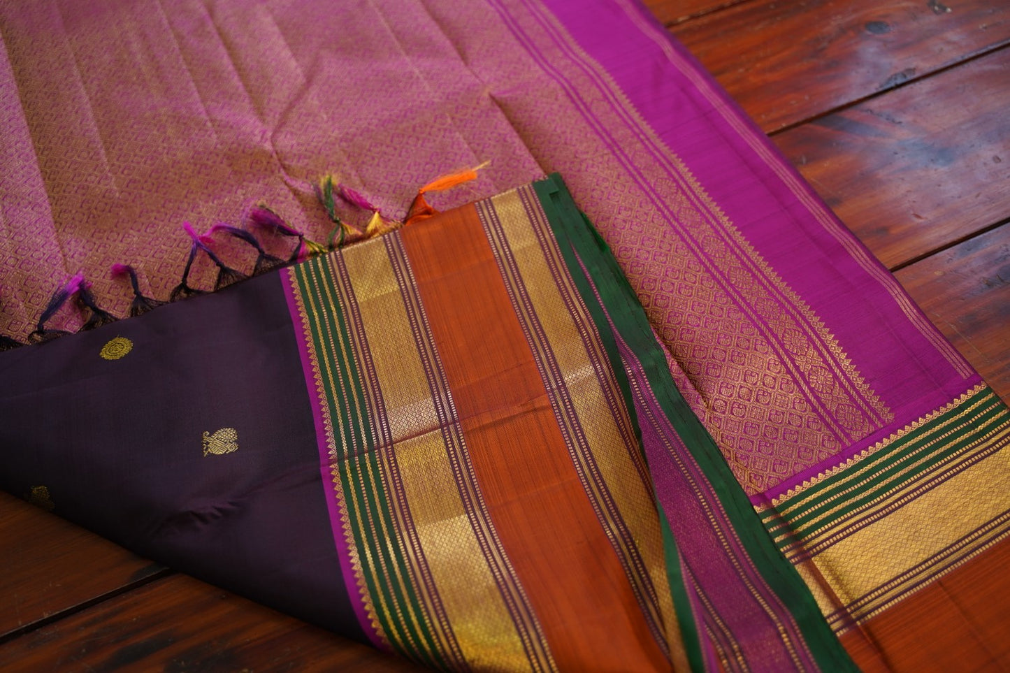 Pure Kanchi Silk Saree PC17182