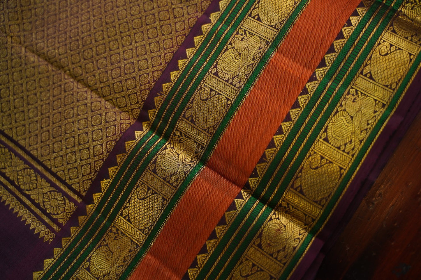 Pure Kanchi Silk Saree PC17180