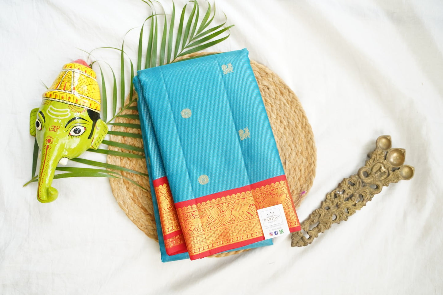 Pure Vairaoosi Kanchi Silk Saree -PC17198