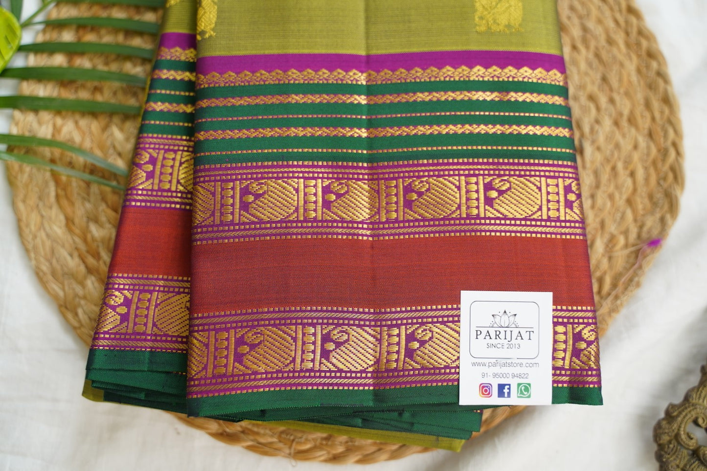 Pure Kanchi Silk Saree PC17201
