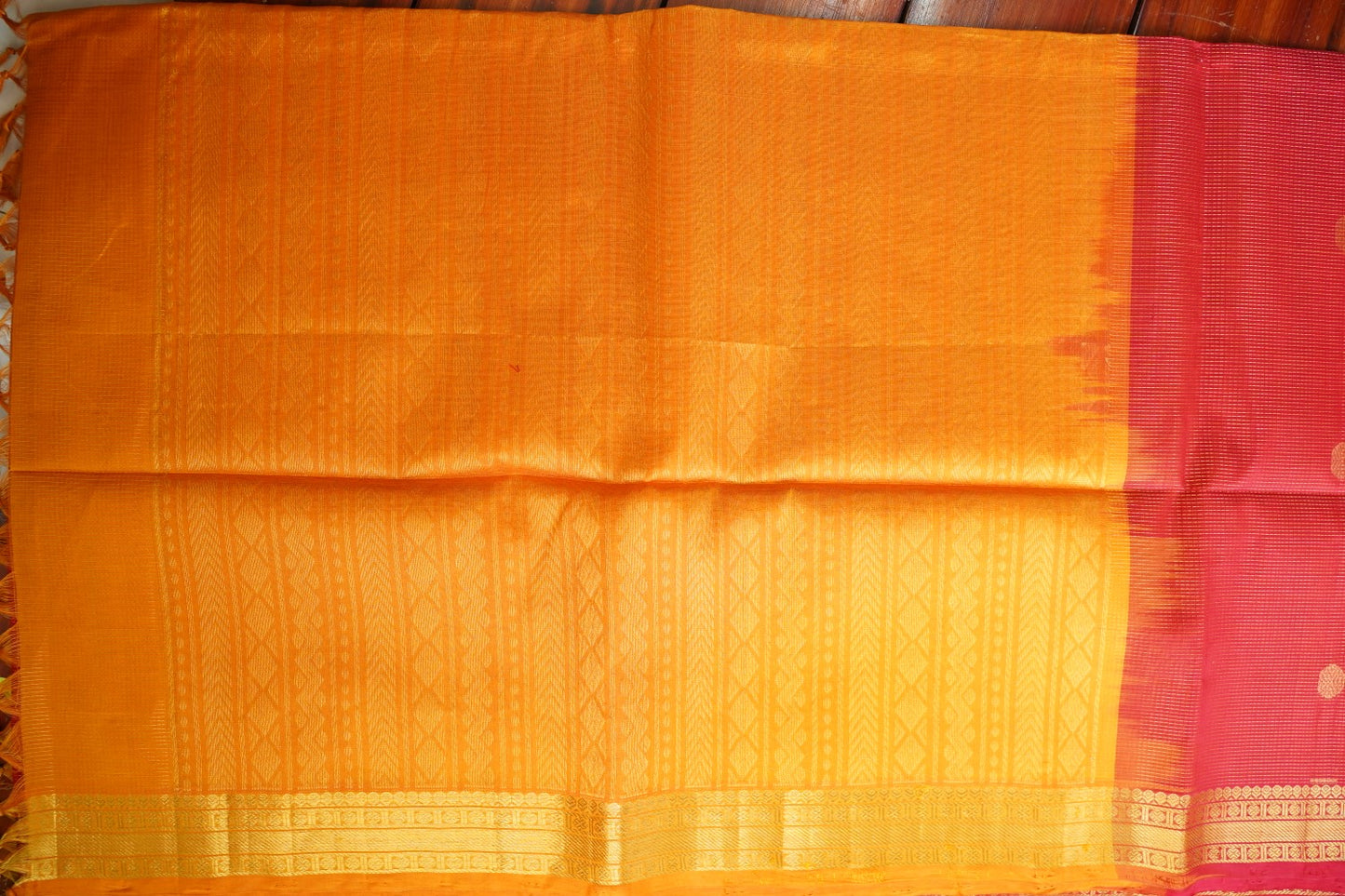 Kanchi Handloom Silk Cotton Saree PC16111