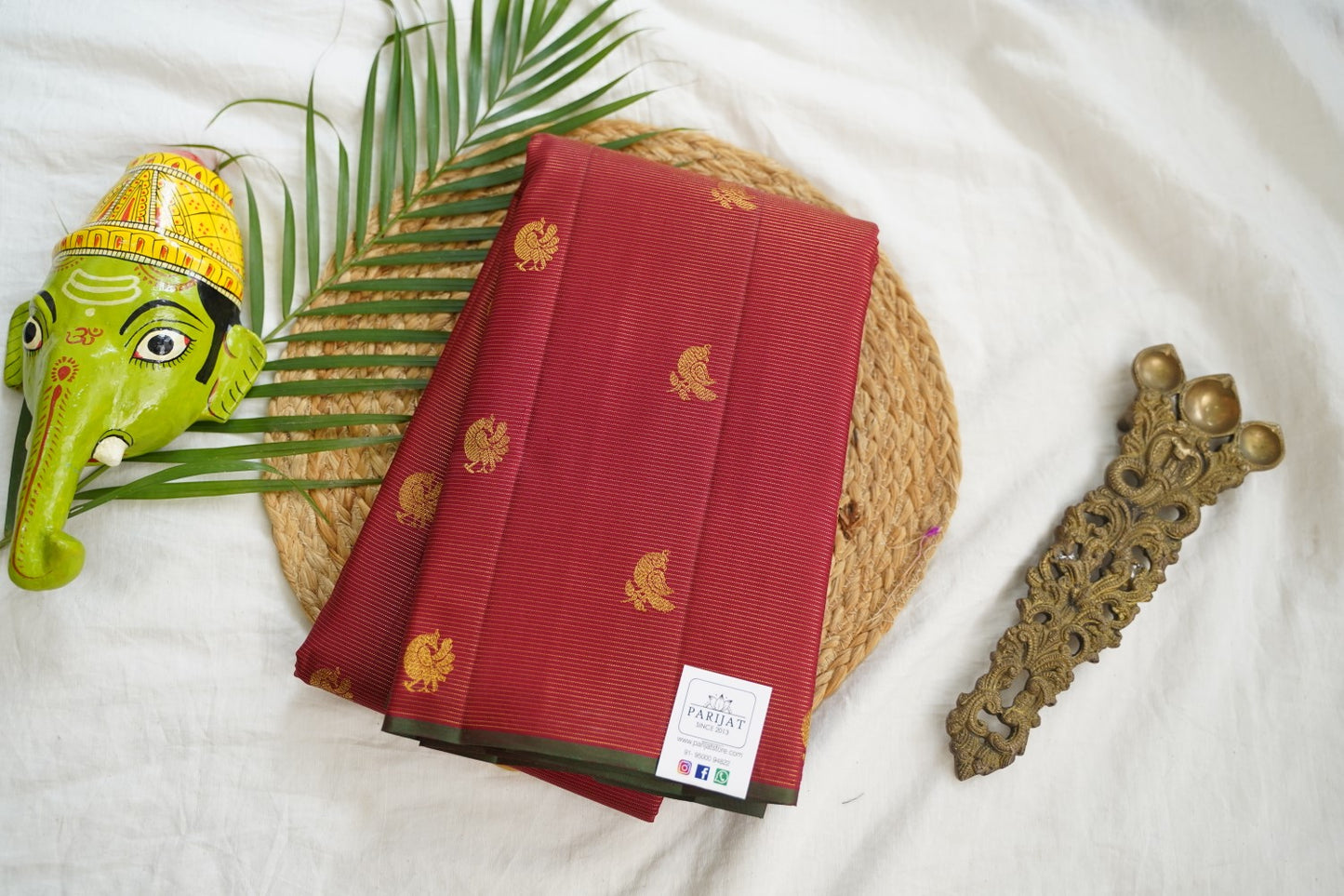 Pure Kanchi Vairaoosi Silk Saree PC17196