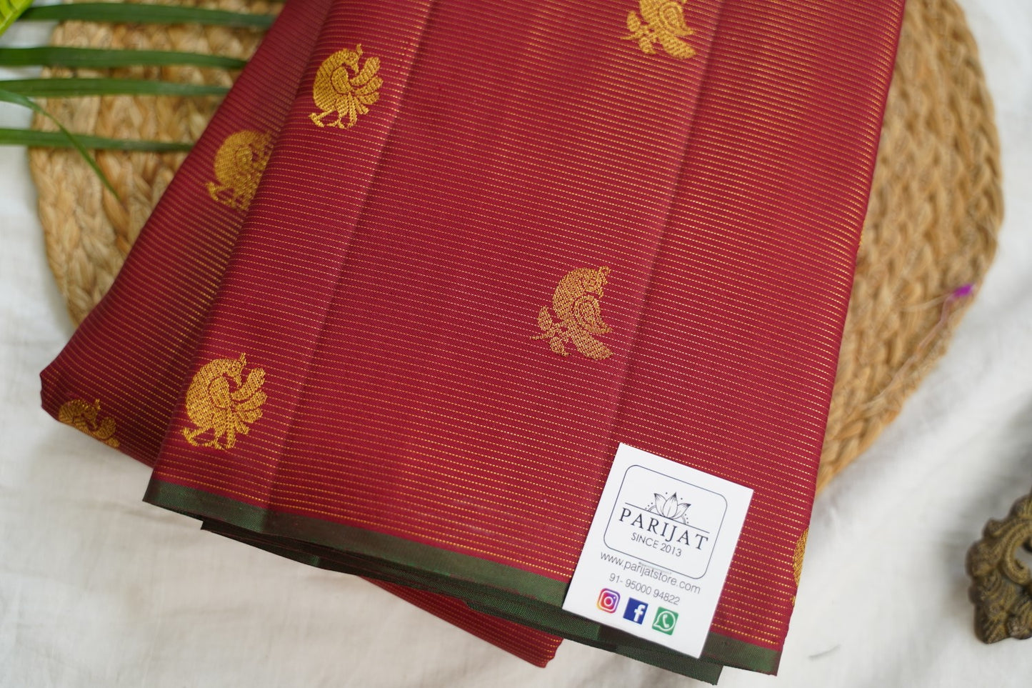 Pure Kanchi Vairaoosi Silk Saree PC17196