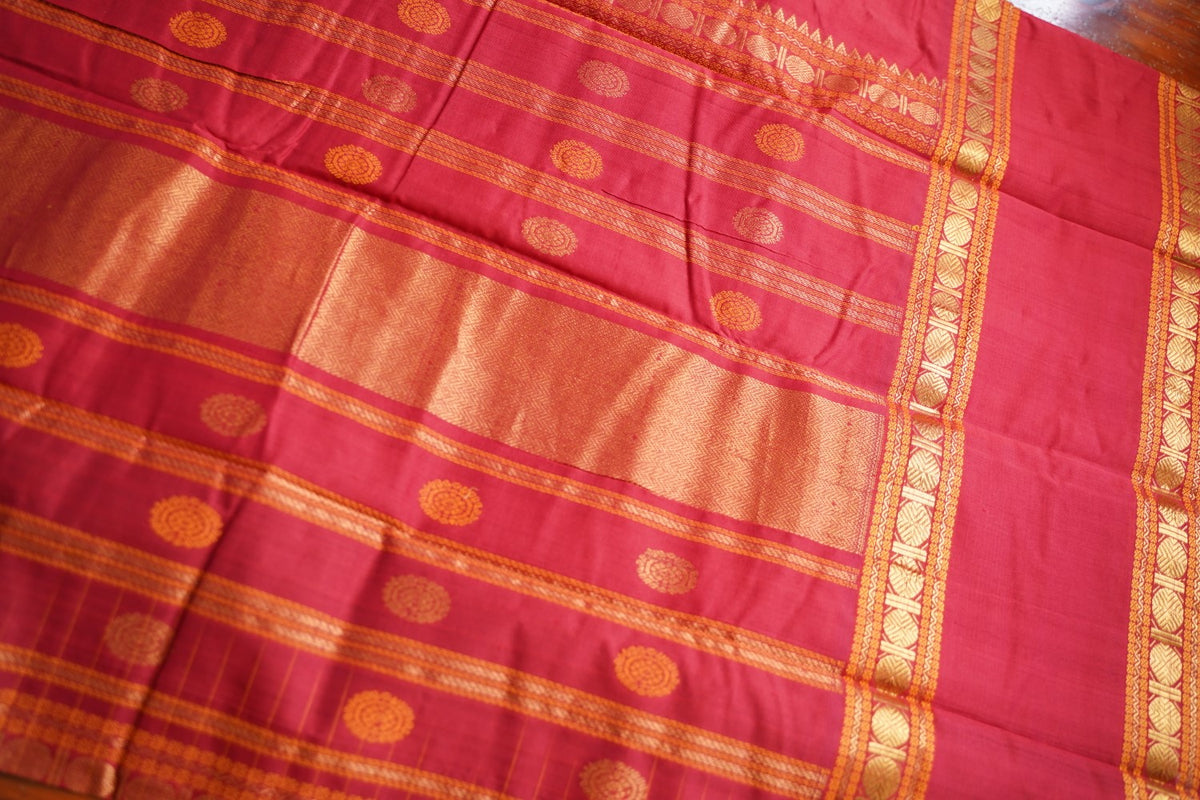 Kanchi Semi Silk Cotton Saree PC18045
