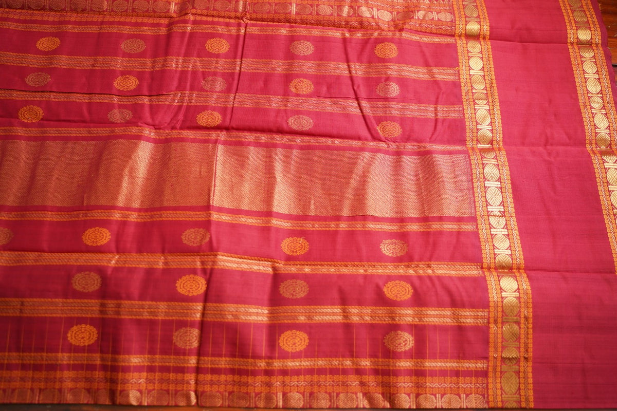 Kanchi Semi Silk Cotton Saree PC18045