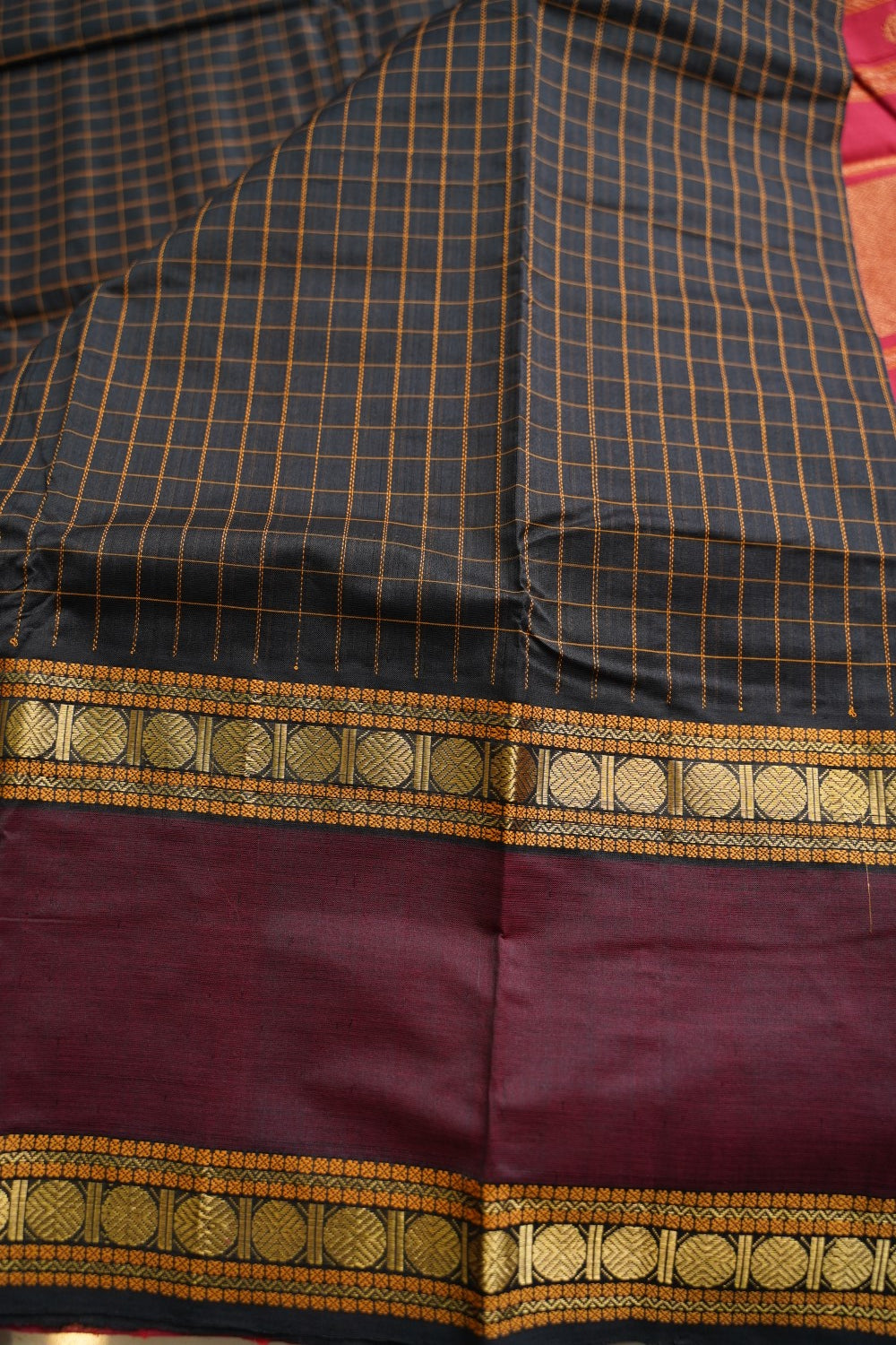 Kanchi Semi Silk Cotton Saree PC18045