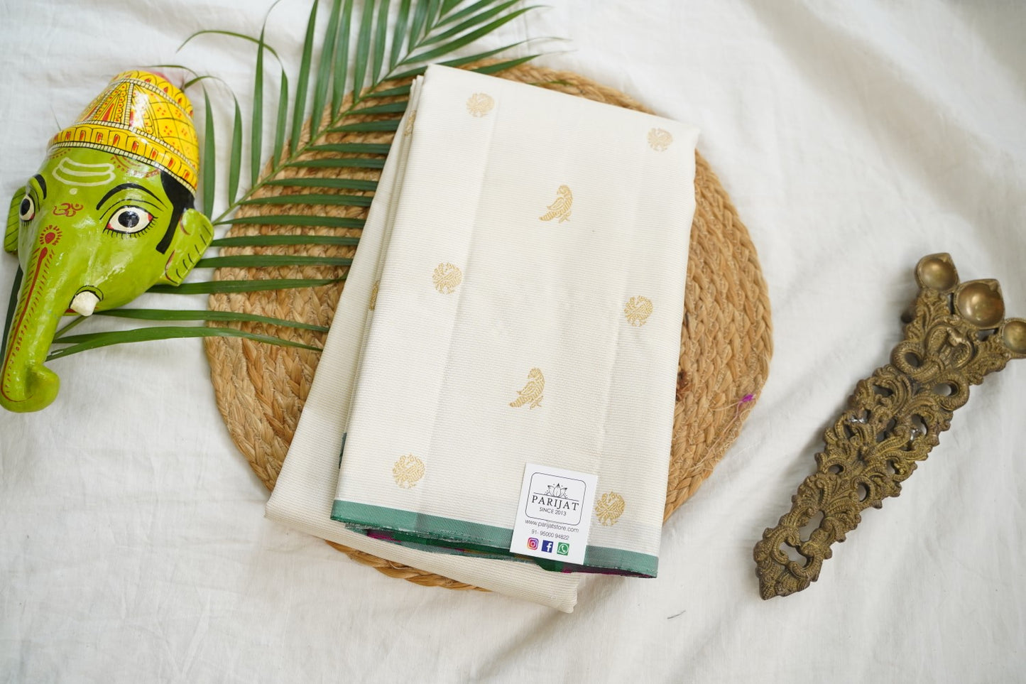 Pure Kanchi Vairaoosi Silk Saree PC17197