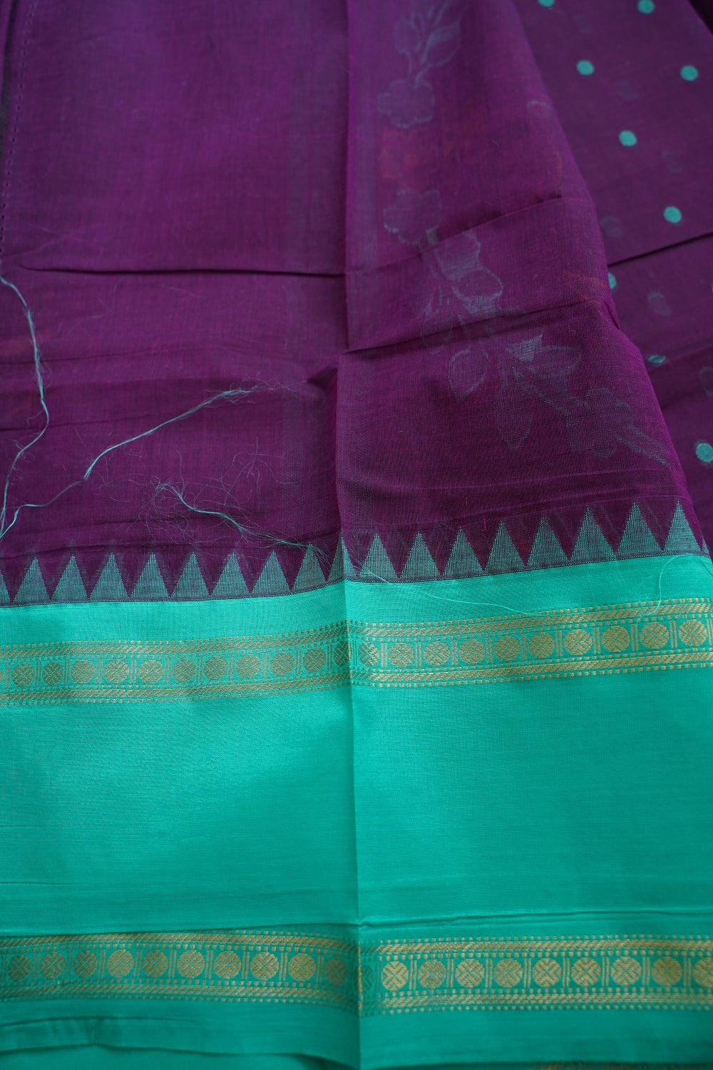 Chettinad handloom Cotton Saree PC16126