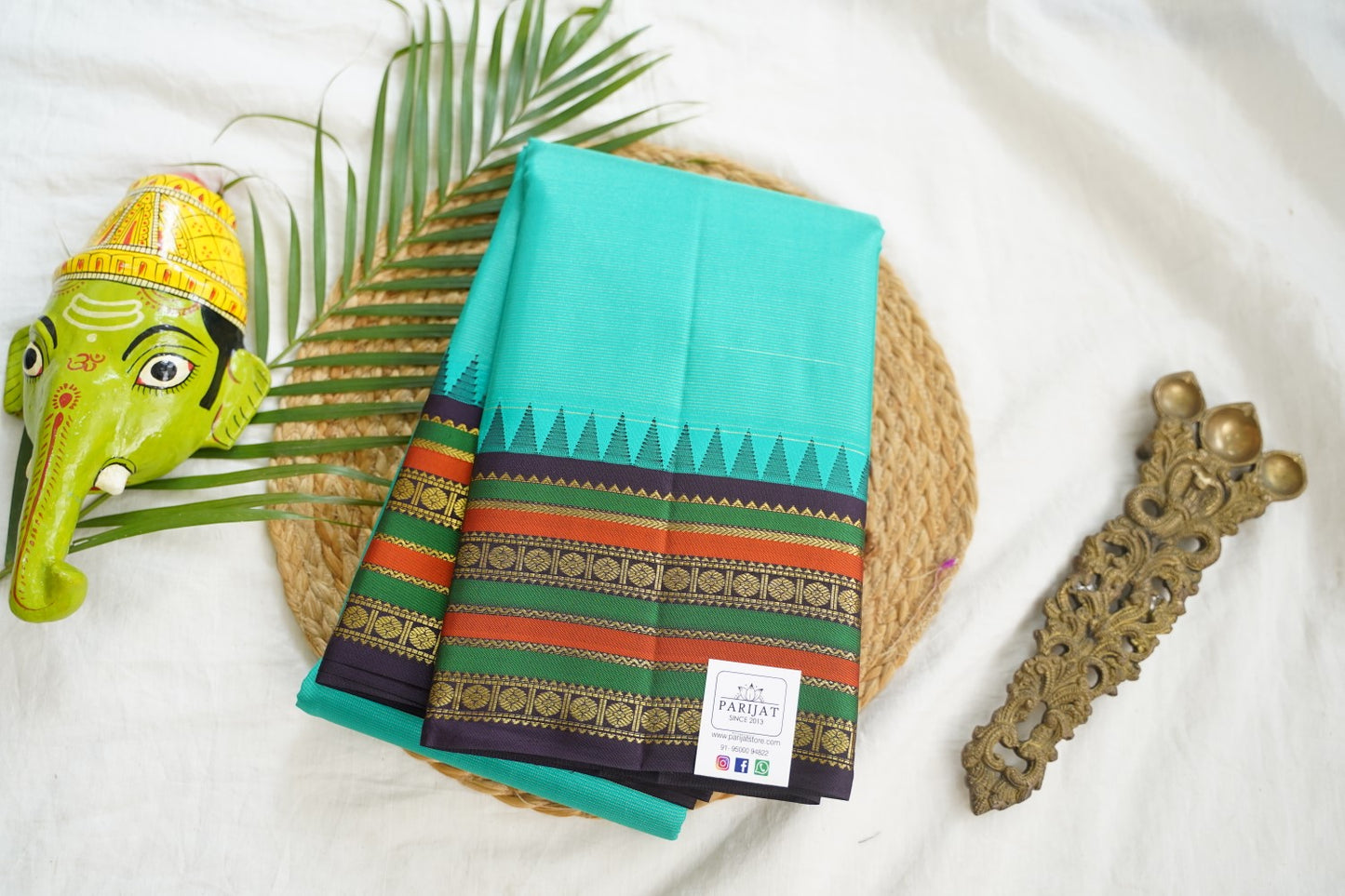 Pure Kanchi Vairaoosi Silk Saree PC17193