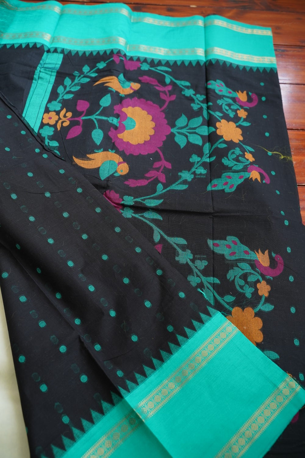 Chettinad handloom Cotton Saree PC16127