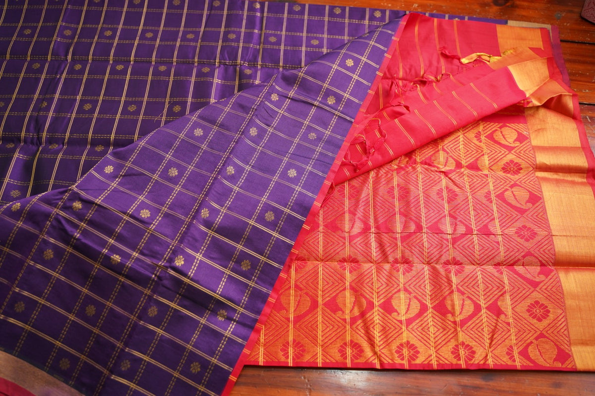 Kanchi Semi Silk Cotton Saree PC18047