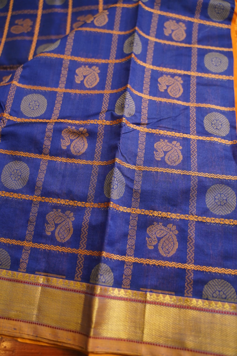 Kanchi Semi Silk Cotton Saree PC18058