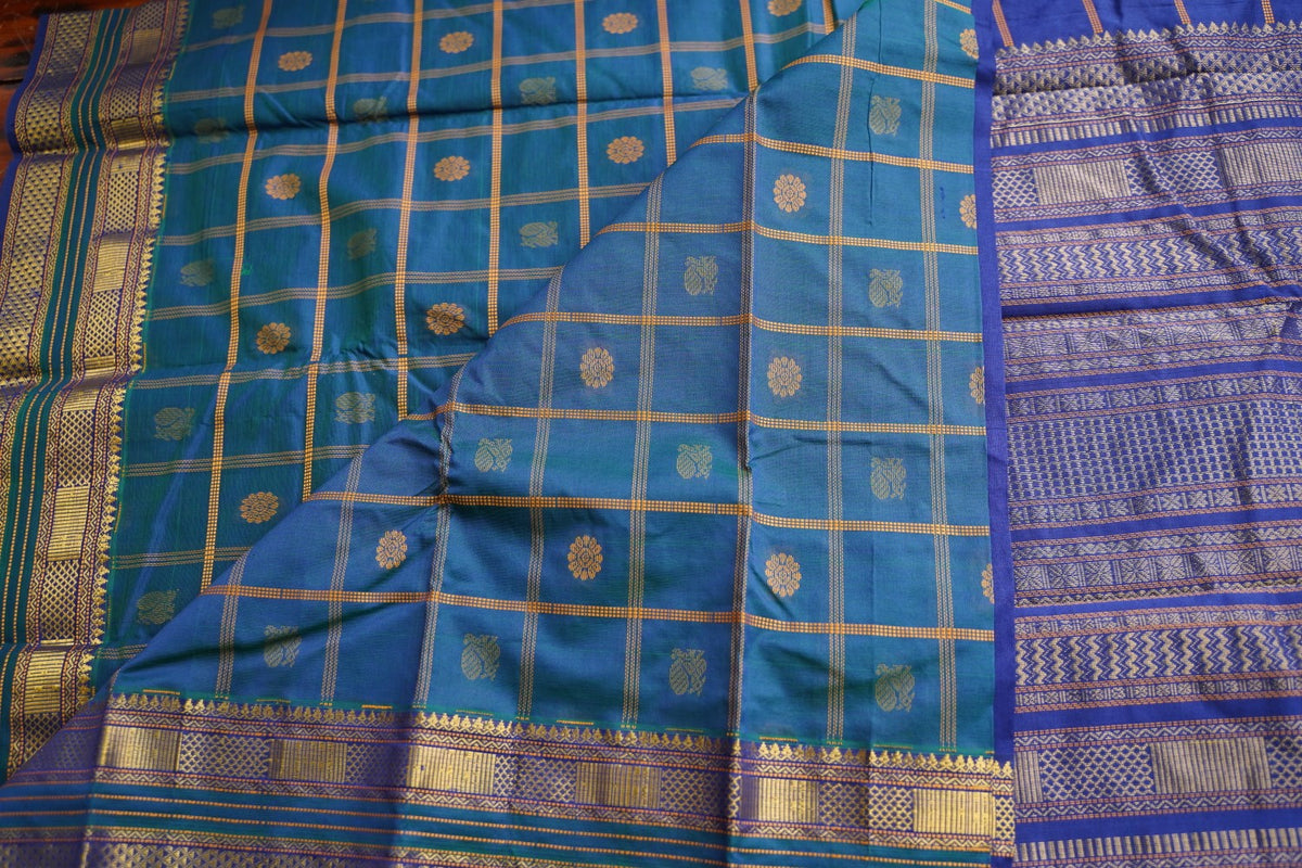 Kanchi Semi Silk Cotton Saree PC18066