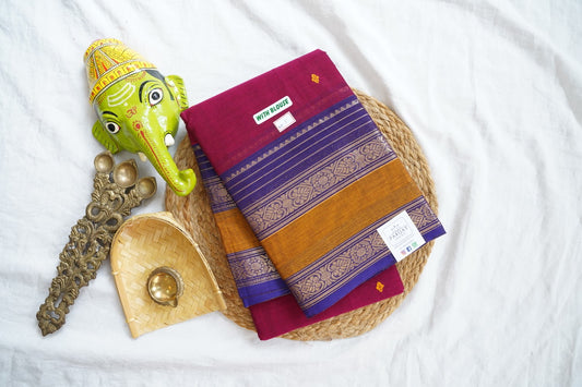 Chettinad handloom Cotton Saree PC16157