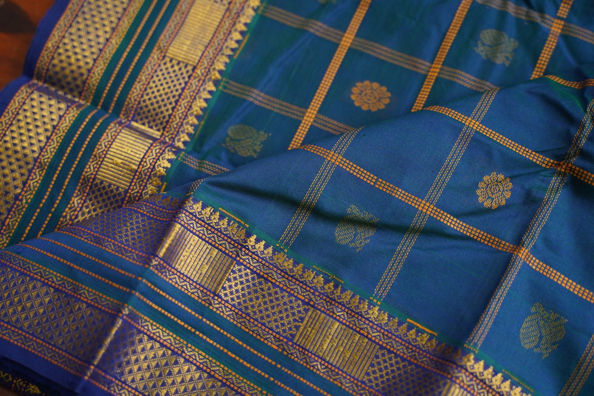 Kanchi Semi Silk Cotton Saree PC18066