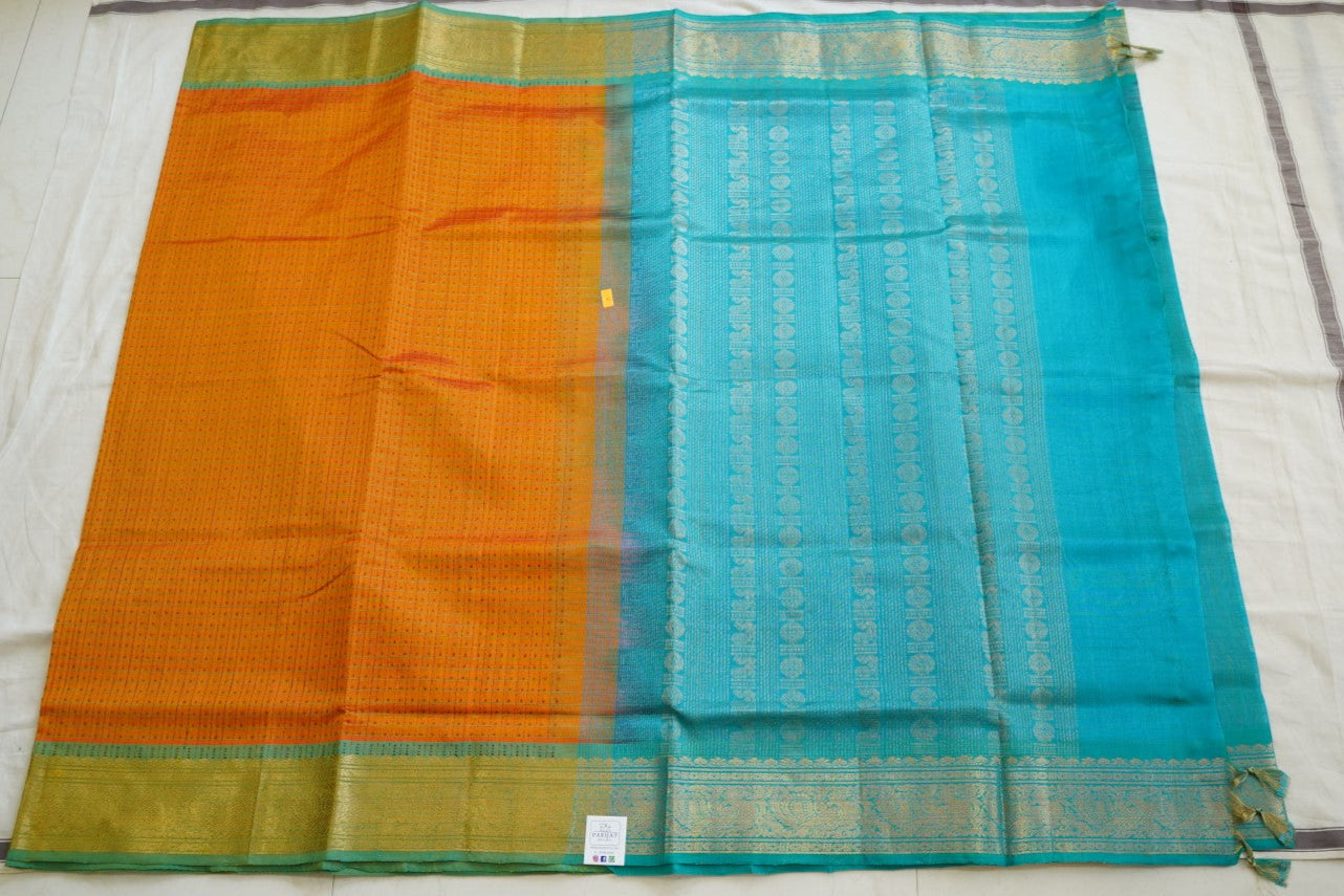 Kanchi Handloom Silk Cotton Saree PC14452