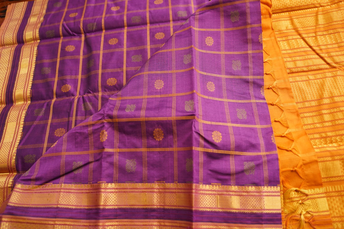 Kanchi Semi Silk Cotton Saree PC18062