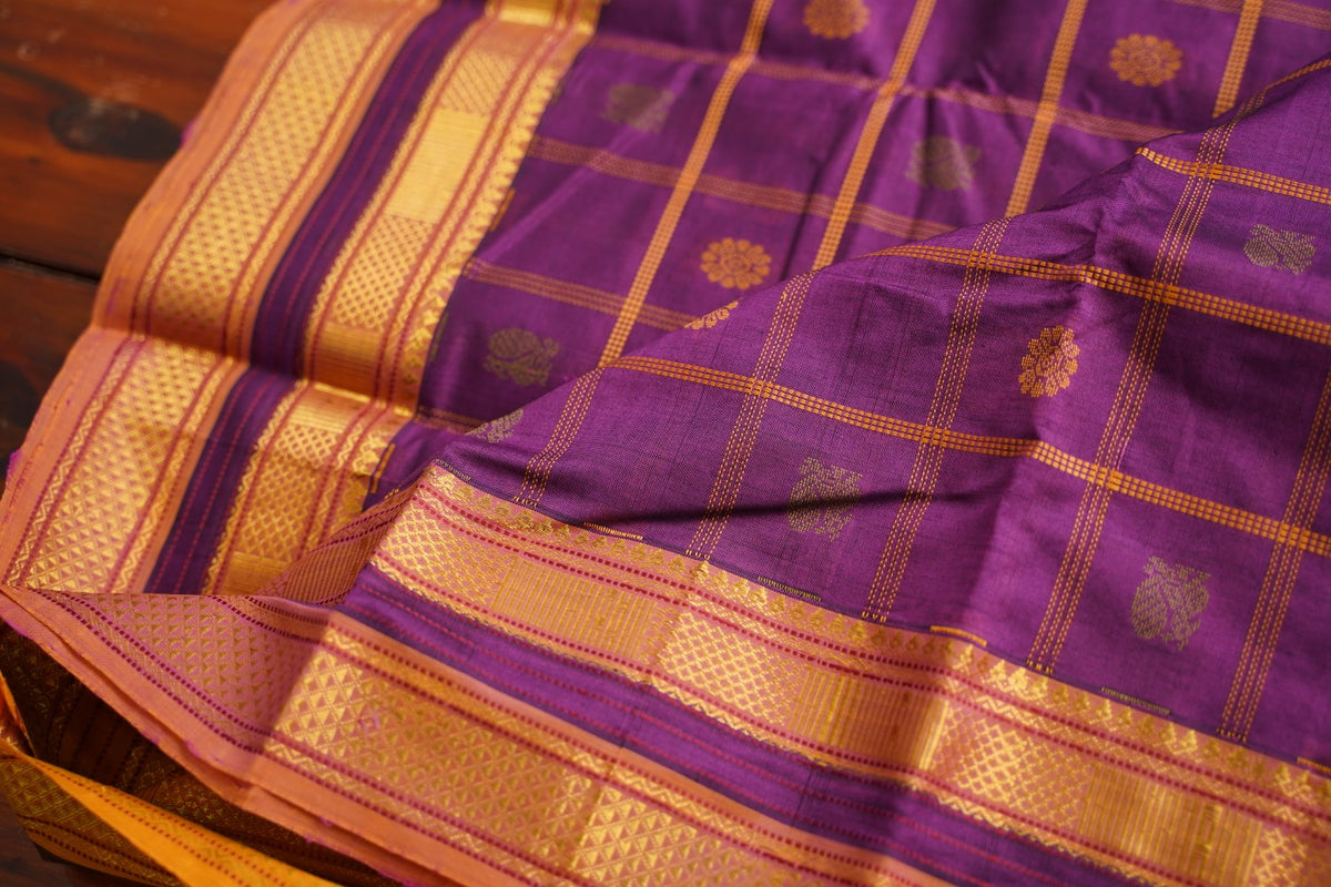 Kanchi Semi Silk Cotton Saree PC18053
