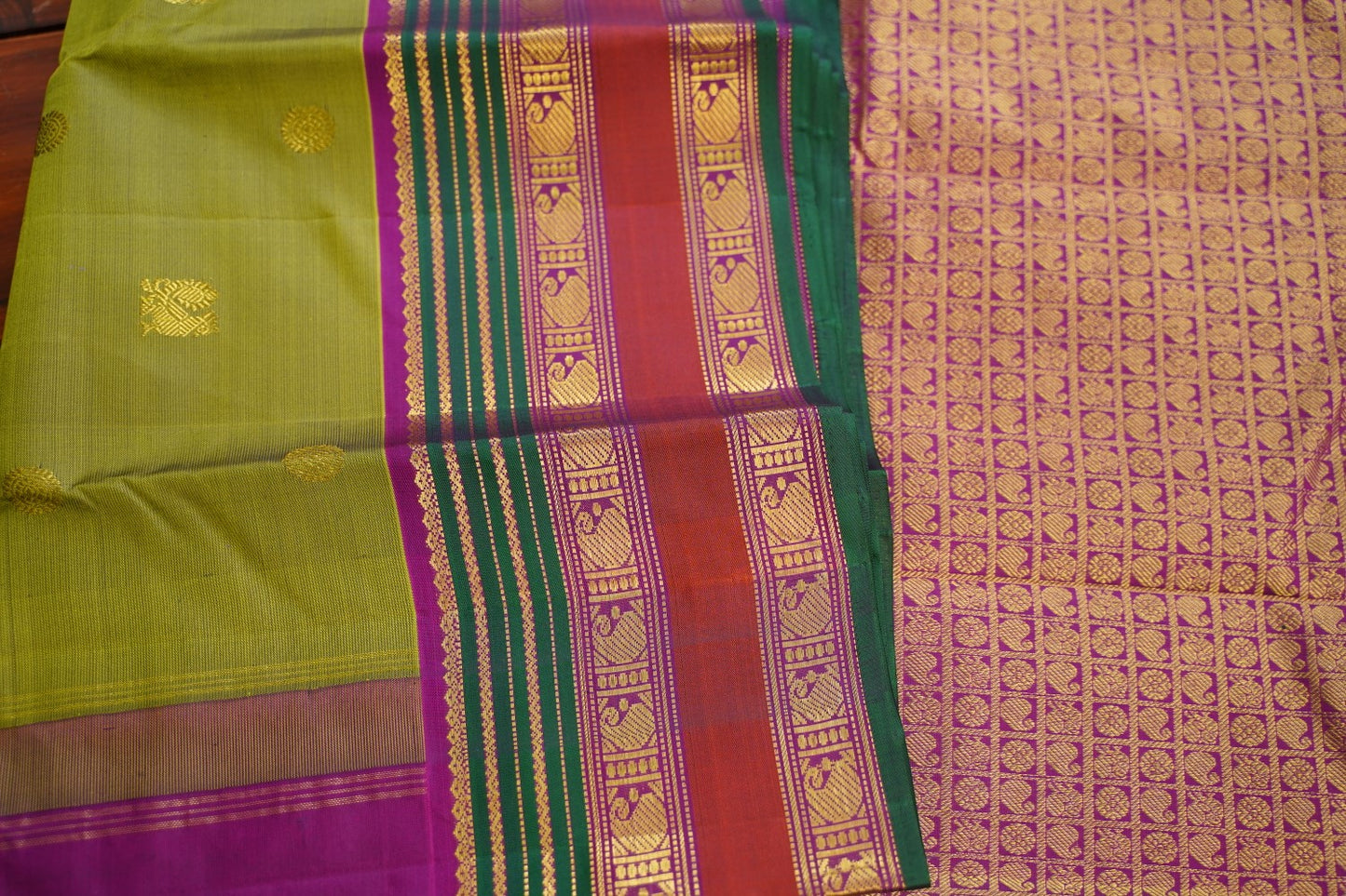 Pure Kanchi Silk Saree PC17201