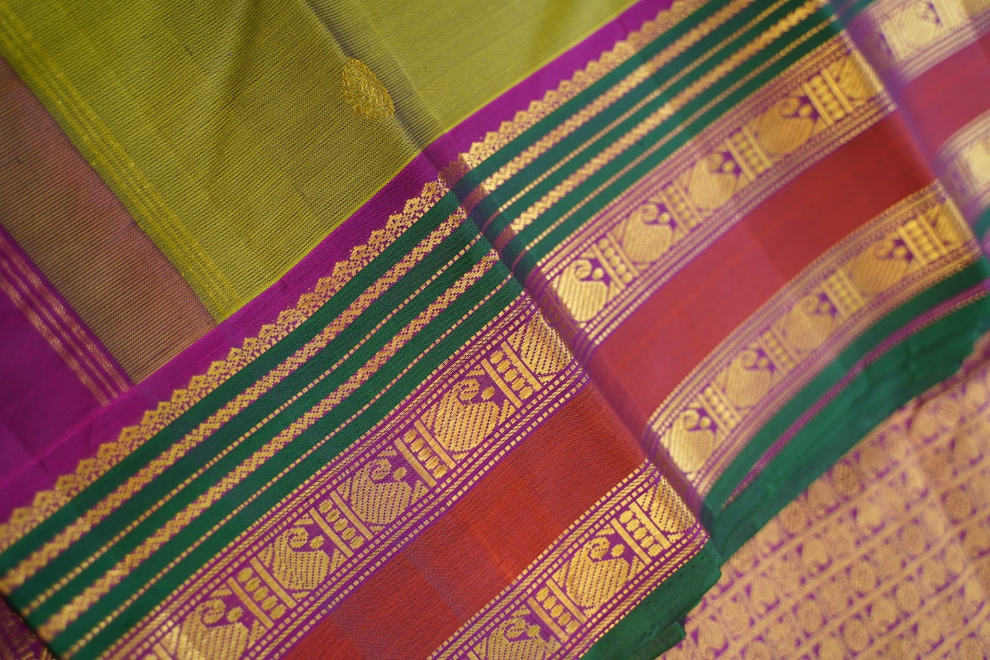 Pure Kanchi Silk Saree PC17201