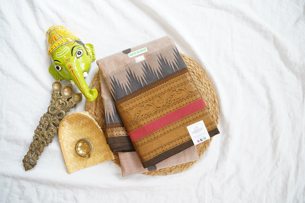 Chettinad handloom Cotton Saree PC16151