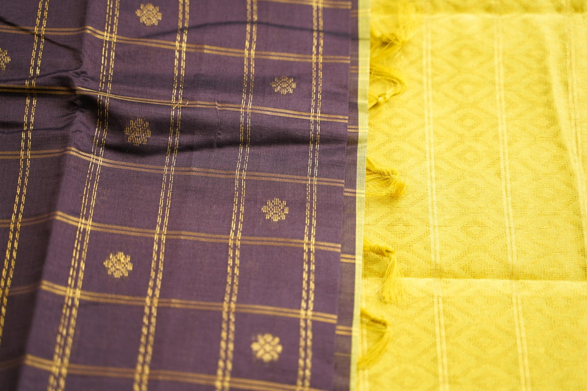 Kanchi Semi Silk Cotton Saree PC18060