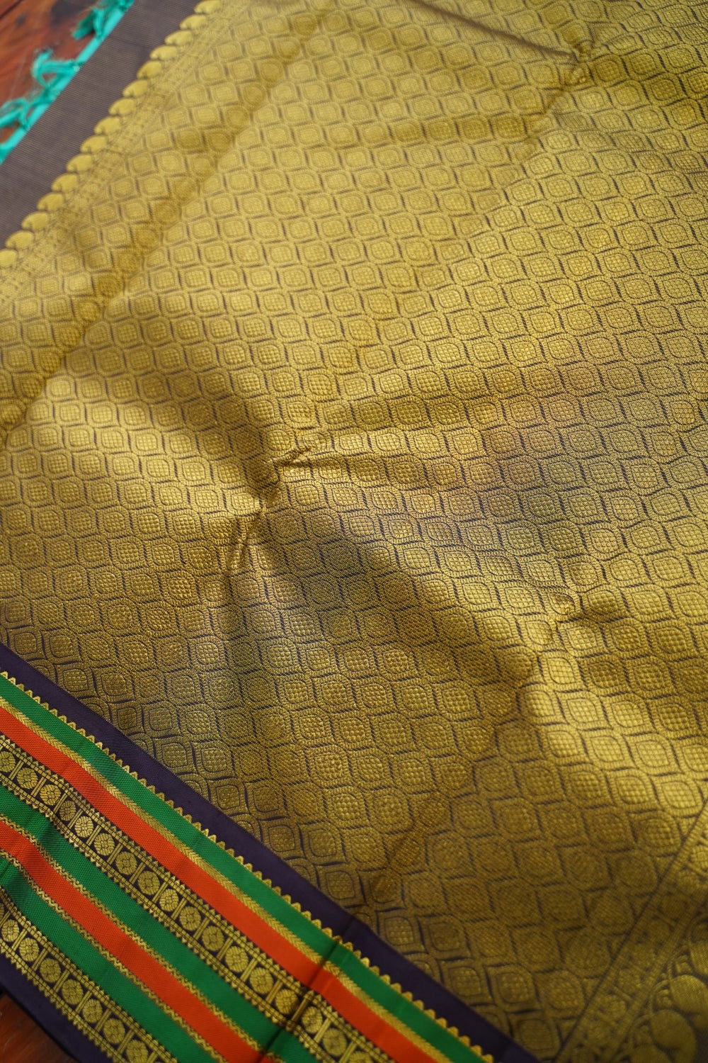 Pure Kanchi Vairaoosi Silk Saree PC17193