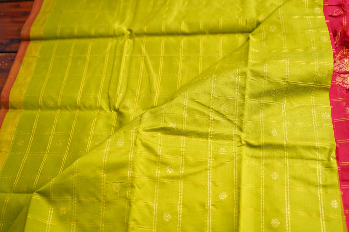 Kanchi Semi Silk Cotton Saree PC18061