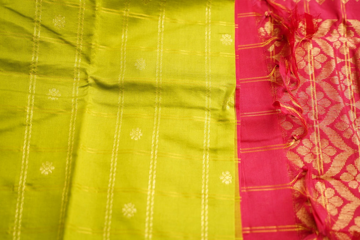 Kanchi Semi Silk Cotton Saree PC18061