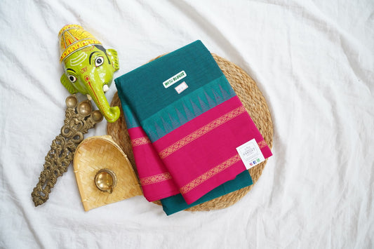 Chettinad handloom Cotton Saree PC16163