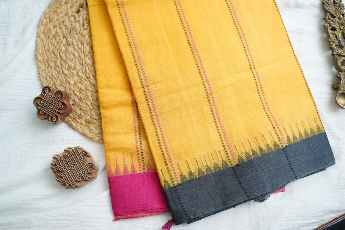 Ponduru handloom Cotton Saree  PC18092