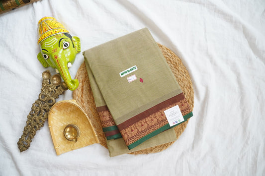 Chettinad handloom Cotton Saree PC16177