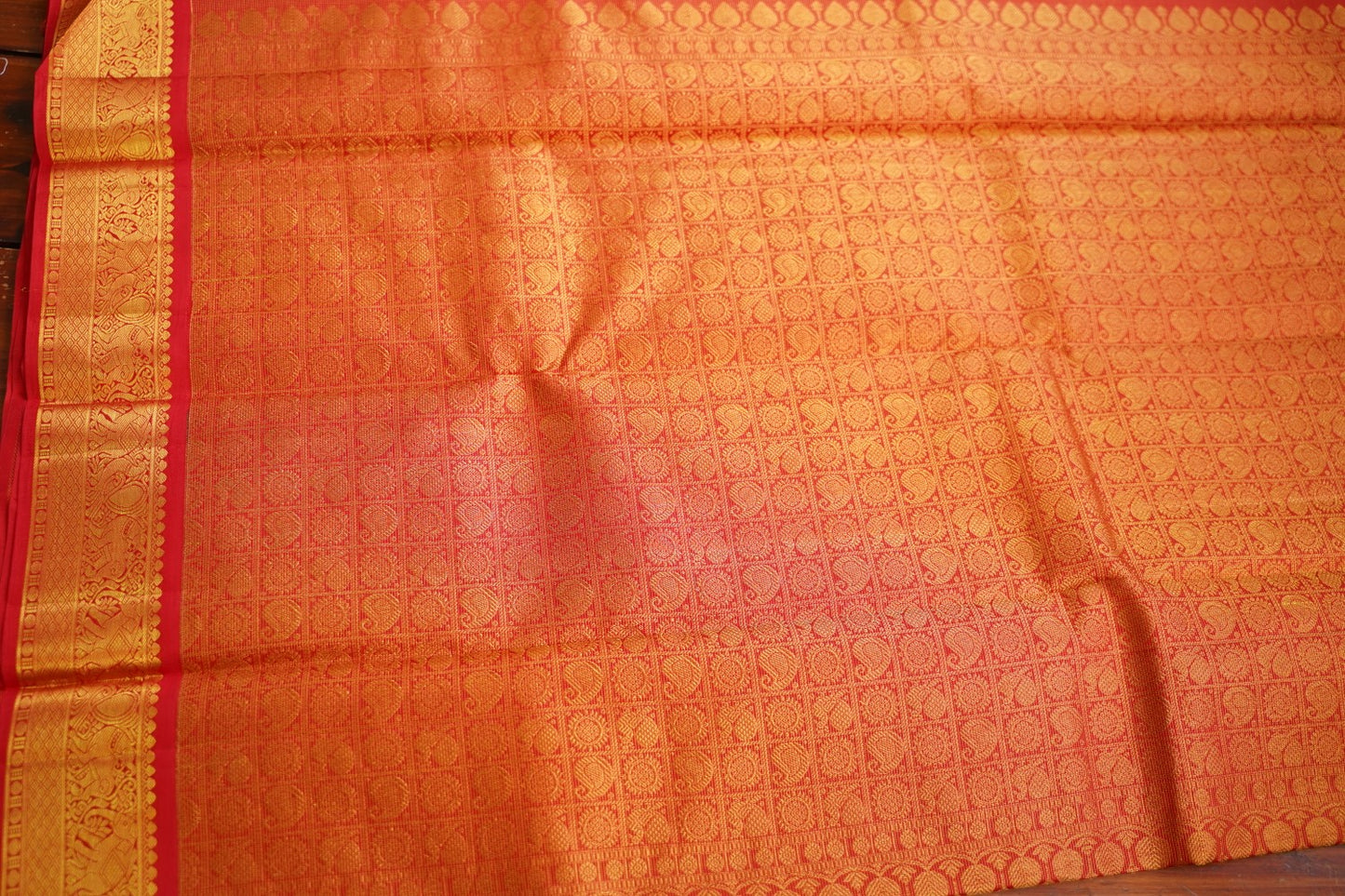 Pure Vairaoosi Kanchi Silk Saree -PC17198