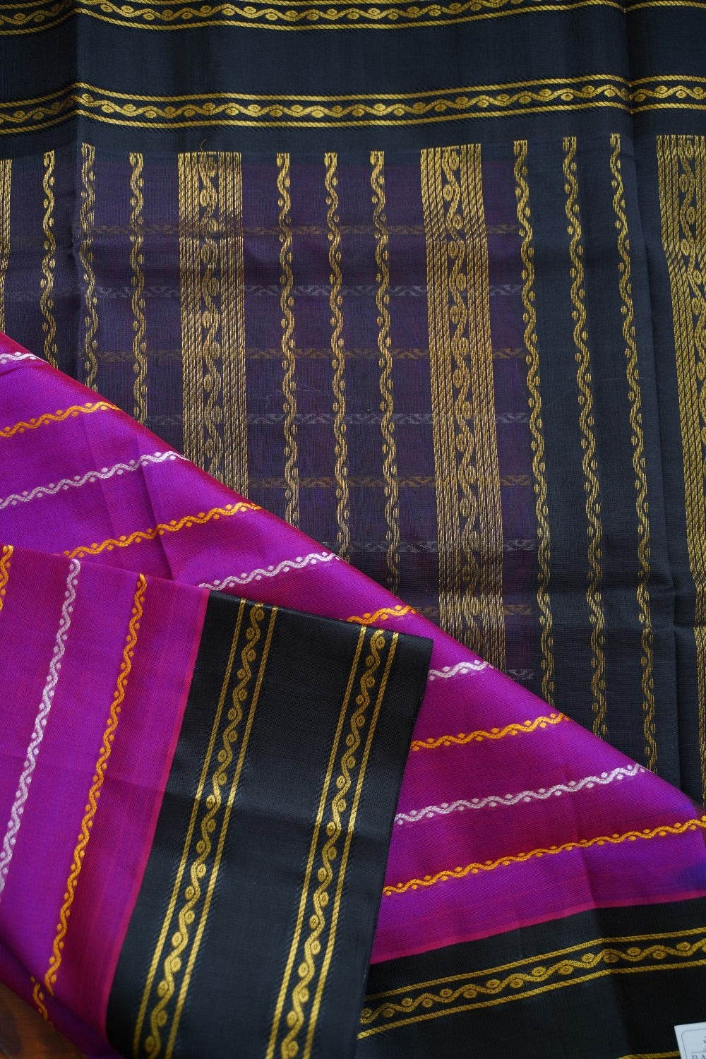 Purple Veldhari Kanchi Silk Cotton Saree PC10735